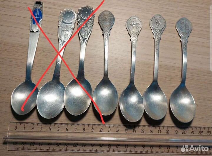 Серебряные чайные ложки СССР