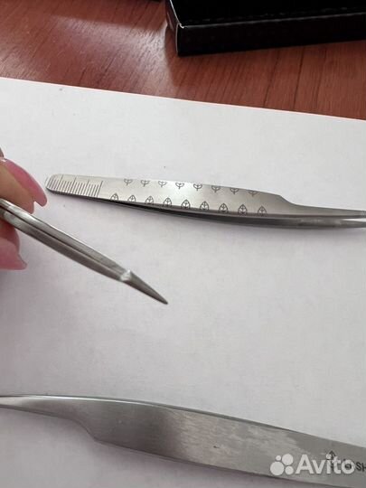 Пинцеты для наращивания ресниц