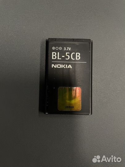 Батарея Nokia BL-5CB и Зарядка AC-3E