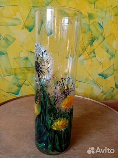 Вазы, бутылки ручная роспись