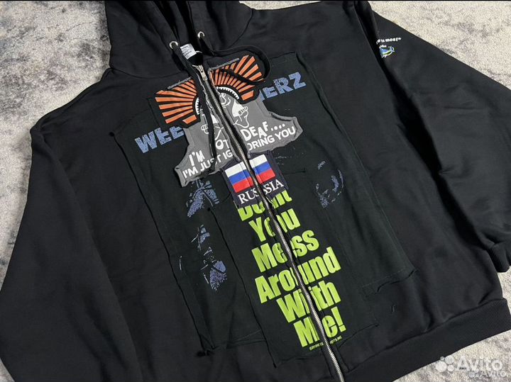 Vetements russia patchwork