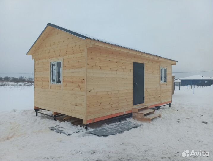 Каркасный дом 4,2х7,7