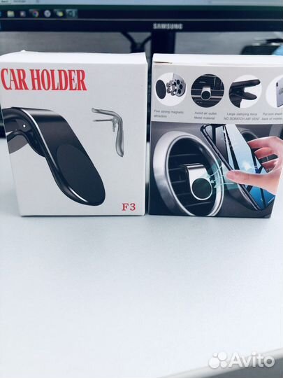 Магнитный держатель для телефона в автомобиль