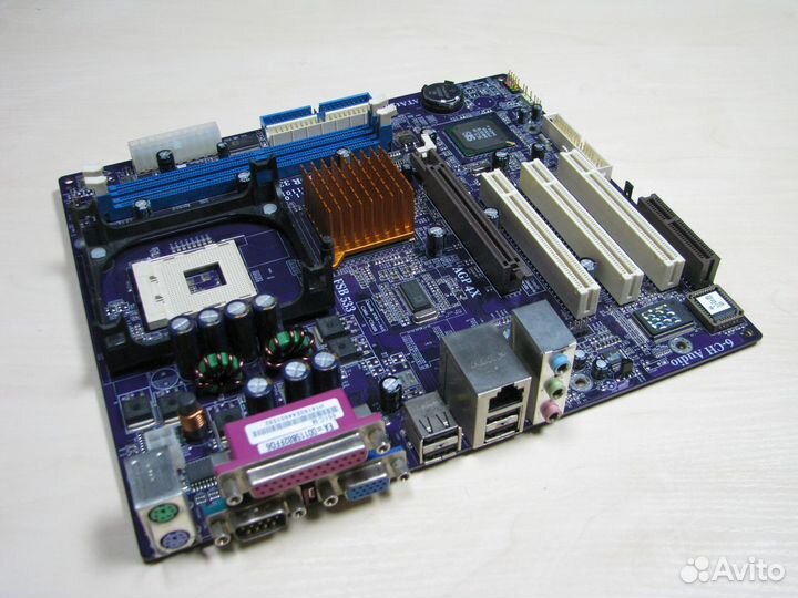 Материнская плата ECS Elitegroup 651C-M Socket-478