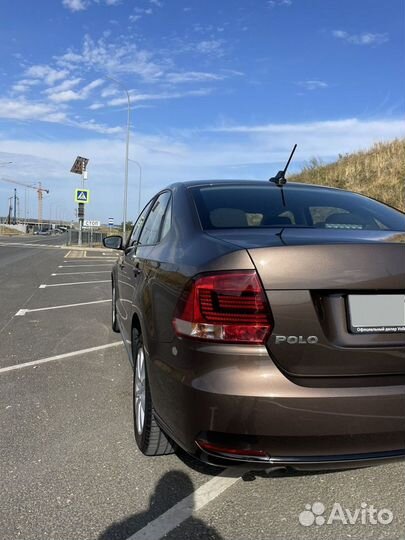 Volkswagen Polo 1.6 AT, 2017, 86 600 км