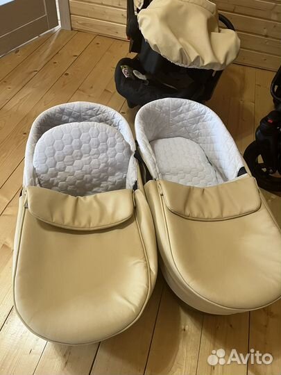 Коляска для двойни Mikado Tween Delux