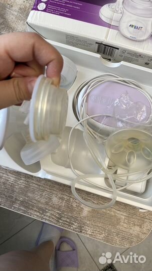 Молокоотсос avent электрический