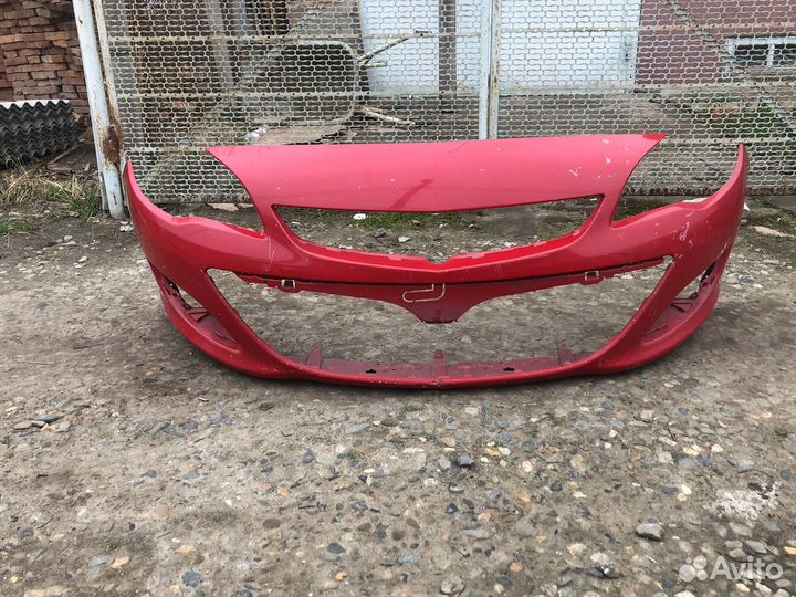 Бампер передний opel astra j рестайлинг