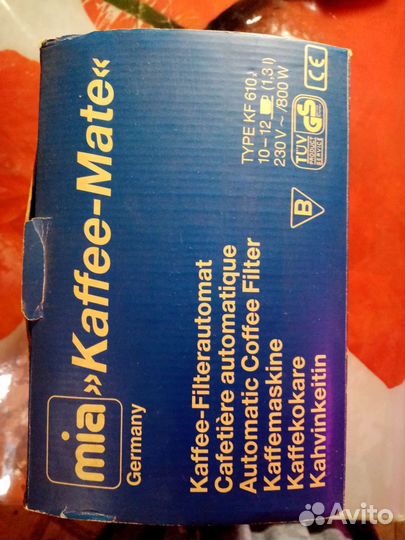 Кофеварка капельная бу