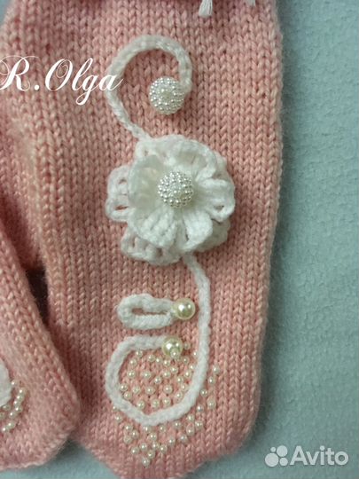 Вязаный комплект