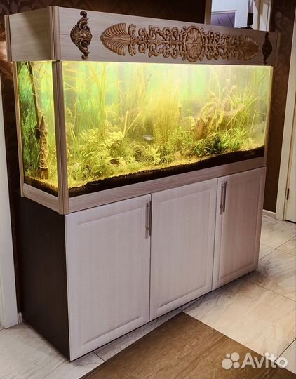 Аквариум с тумбой 450 литров