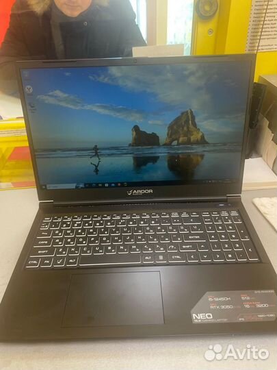 Игровой ноутбук ardor NEO/ i5-12450H/ GeForce RTX