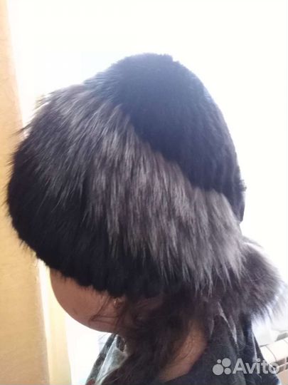 Шапка норковая женская