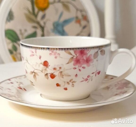 Чайно-кофейные пары. Костяной фарфор