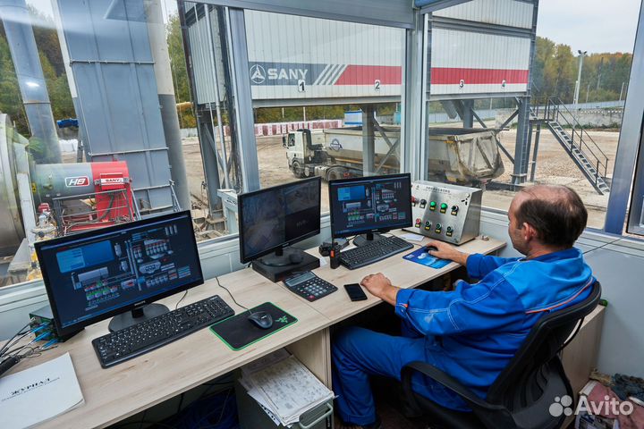 Асфальтобетонный завод sany 180 т/ч