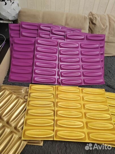 Гипсовые 3d панели