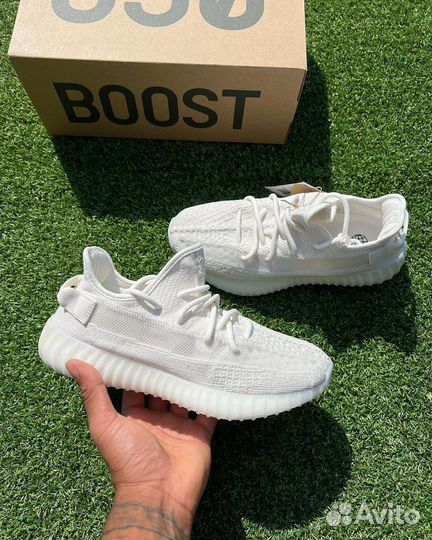 Kpоссовки Adidas Yeezy Boost 350 V2 Bone