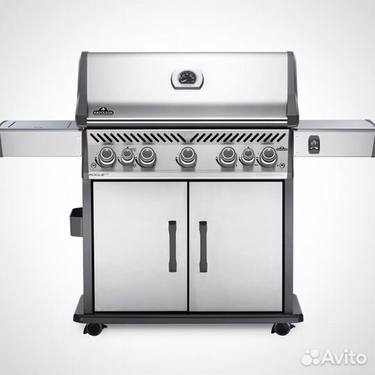 Газовый гриль Napoleon, Rogue-625 SE стальной с ик