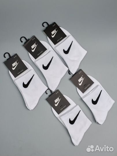 Носки nike белые