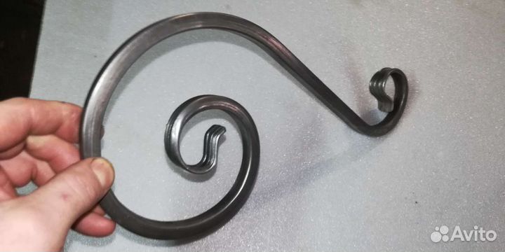 Кованые элементы из профельной трубы, псевда ковка