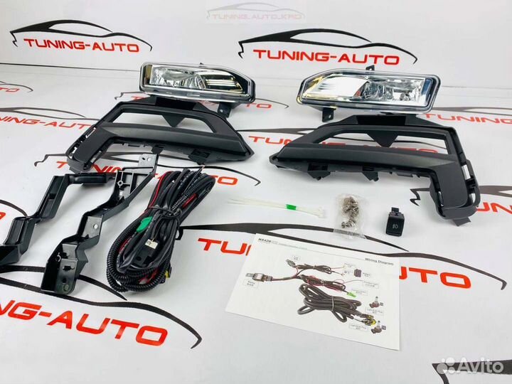 Комплект туманок Nissan X-Trail 32 Q6613