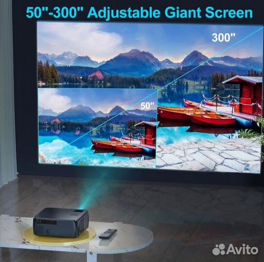 Проектор Endever 8600PF (FullHD1080p) wi-fi, новый
