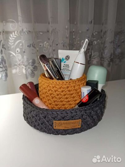 Корзинка ручной работы 2 в 1