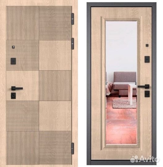 Дверь с зеркалом