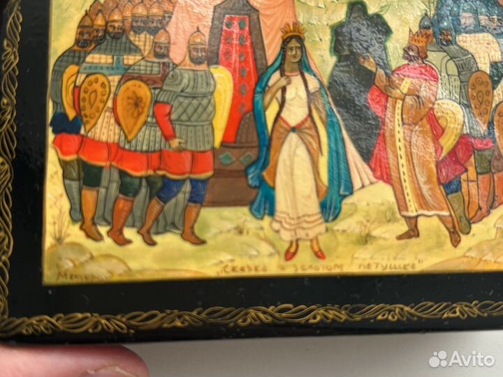 Шкатулка Мстера Сказка о золотом петушке