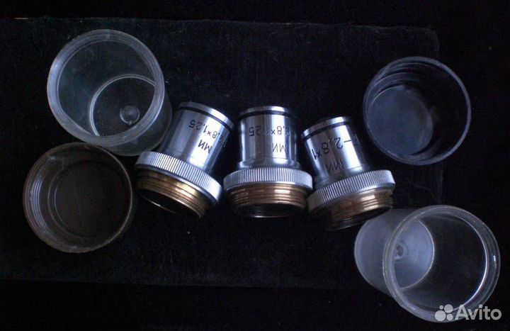 Объективы для микроскопов и другое от микроскопов