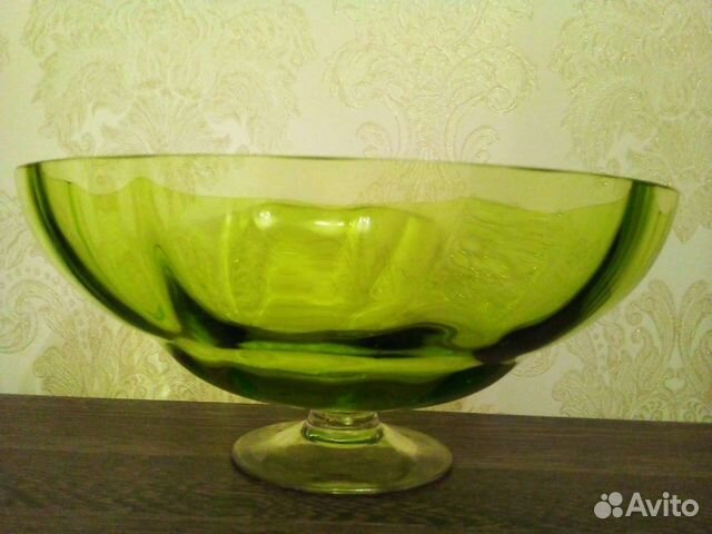 Вазы цветное стекло СССР