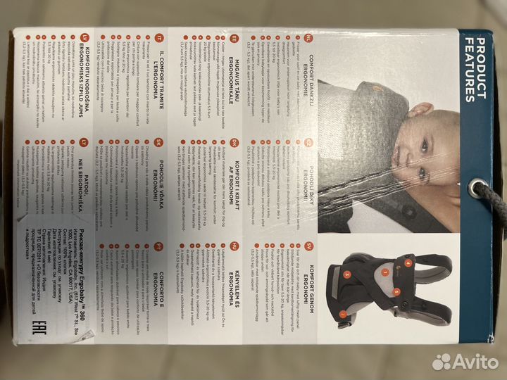 Детский рюкзак кенгуру