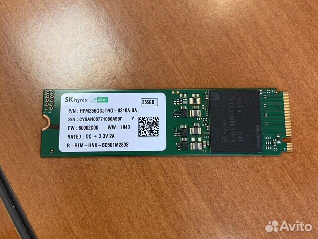 Жесткий диск ssd для ноутбука 256 GB M2