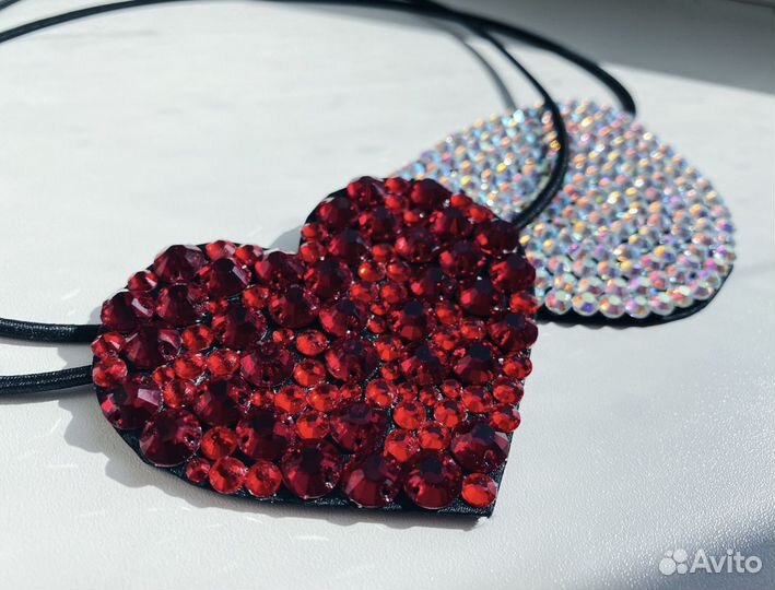 Повязка на глаз пиратская из страз