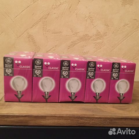 Лампы накаливания е14 60 w 10 штук