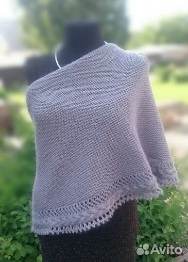 Шаль полушерстяная (новая) /платок шейный