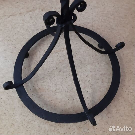 Подсвечник кованный