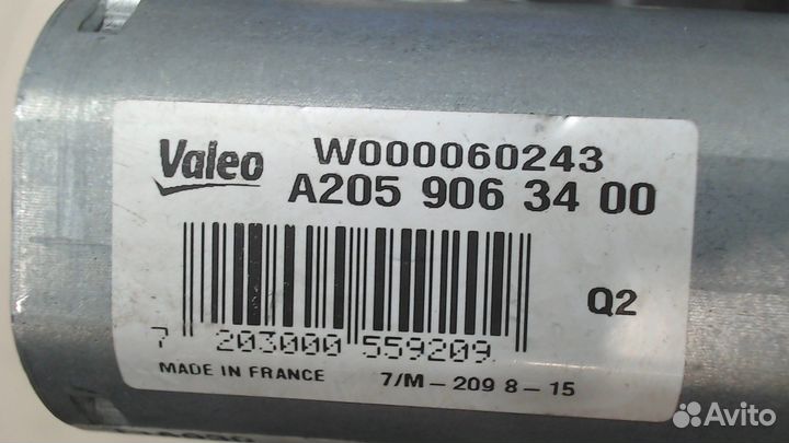 Двигатель стеклоочистителя задний Mercedes C W205