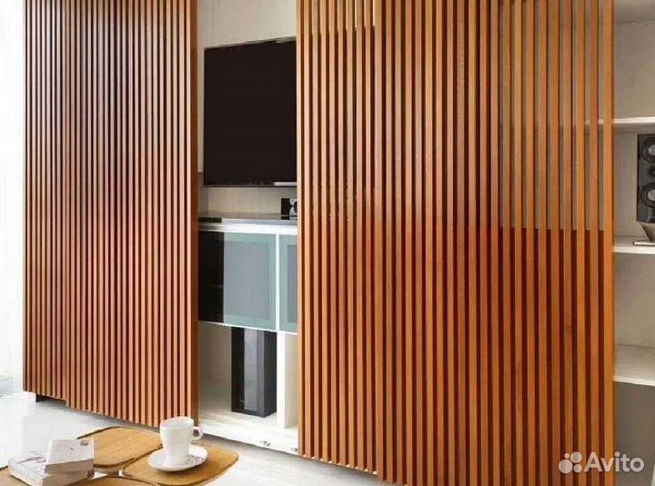 Реечные раздвижные перегородки от производителя