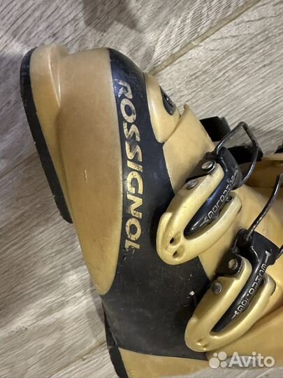 Лыжные ботинки rossignol детские б/у