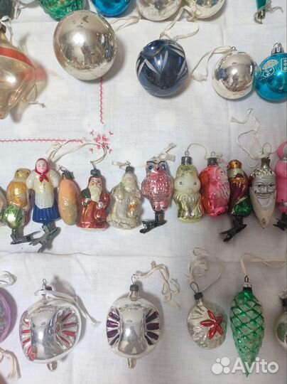 Елочные игрушки СССР