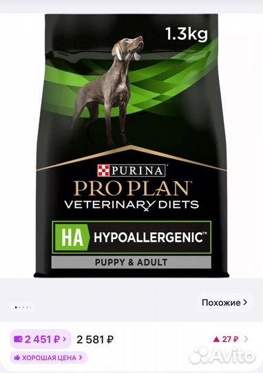 Корм для собак