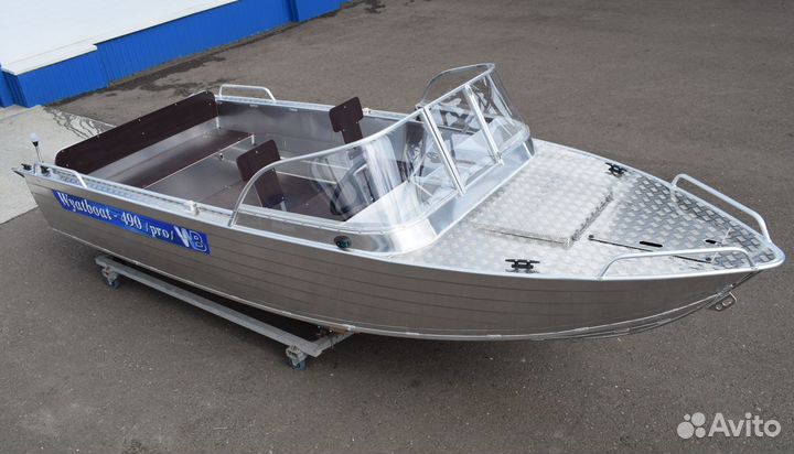 Новая моторная лодка Wyatboat 490 Pro в наличии