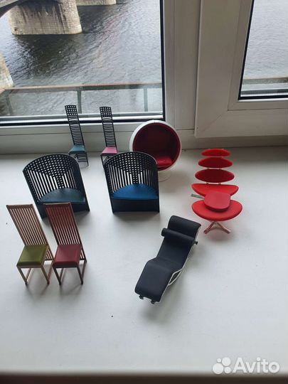 Бронь. Мебель для кукольного домика1/16