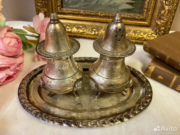 Набор для специй латунь