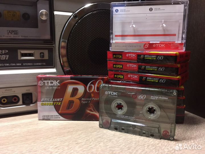 Аудиокассеты TDK B60