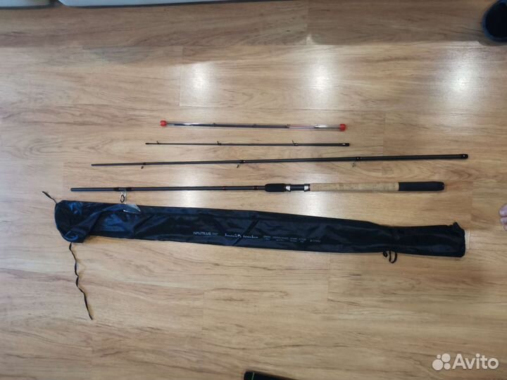 Фидерное удилище, спиннинг и фидерные катушки