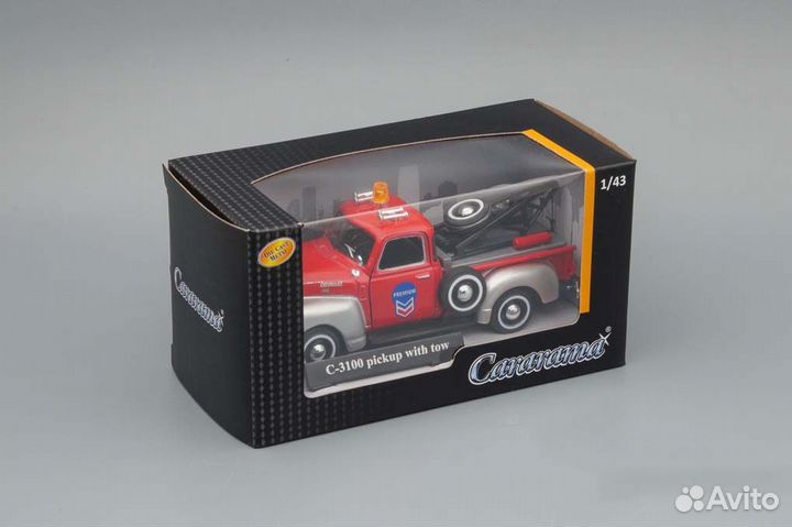 Chevrolet C3100 Пикап Эвакуатор Cararama 1:43