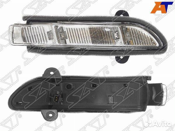 Поворот в зеркало mercedes E-class W211 02-09, mer