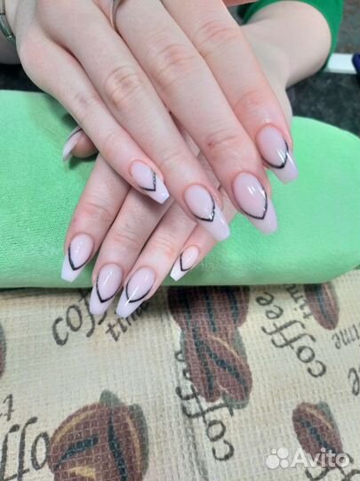 Маникюр, Гель лак, наращивание, укрепление